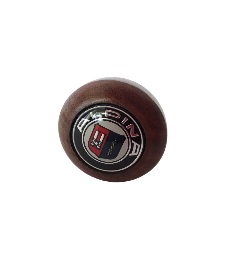Gear knob wood screwed with Alpina emblem BMW E10 / E6 1502 - 2002 turbo CS-232902AE10