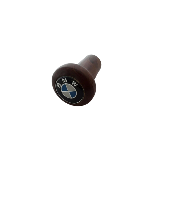 Gear knob wood screwed with BMW emblem BMW E10 / E6 1502 - 2002 turbo CS-232902E10